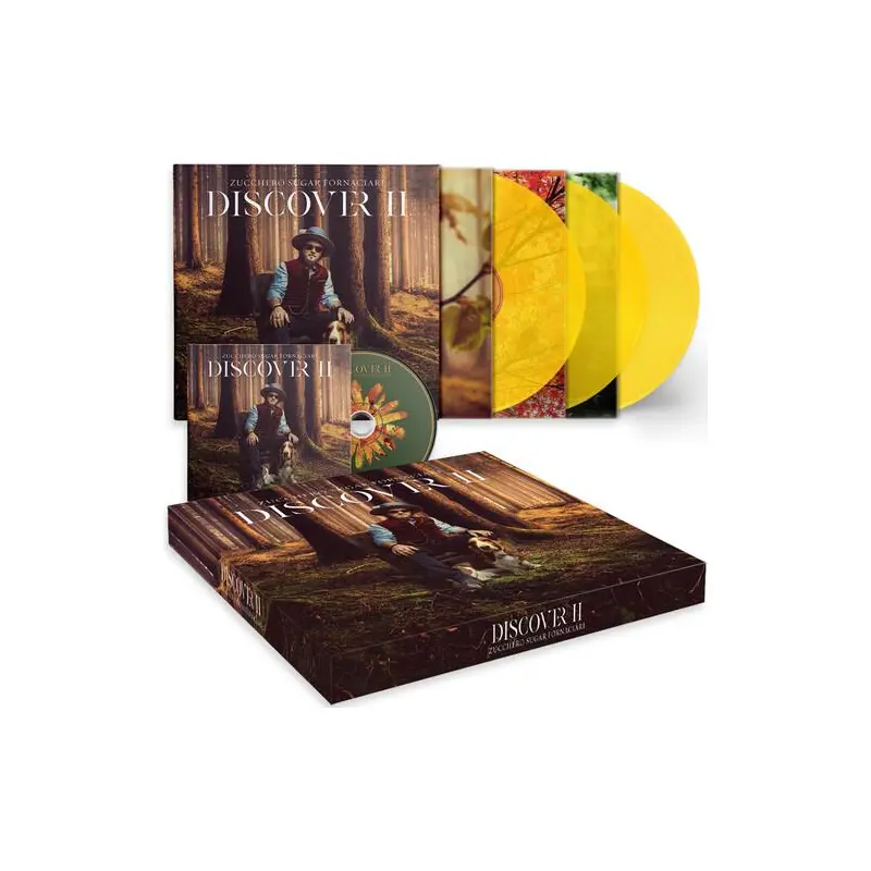 Discover II - Ltd Numbered Deluxe 3LP+CD Box - Transparent Yellow Vinyl - Limited Edition Vinyl LP