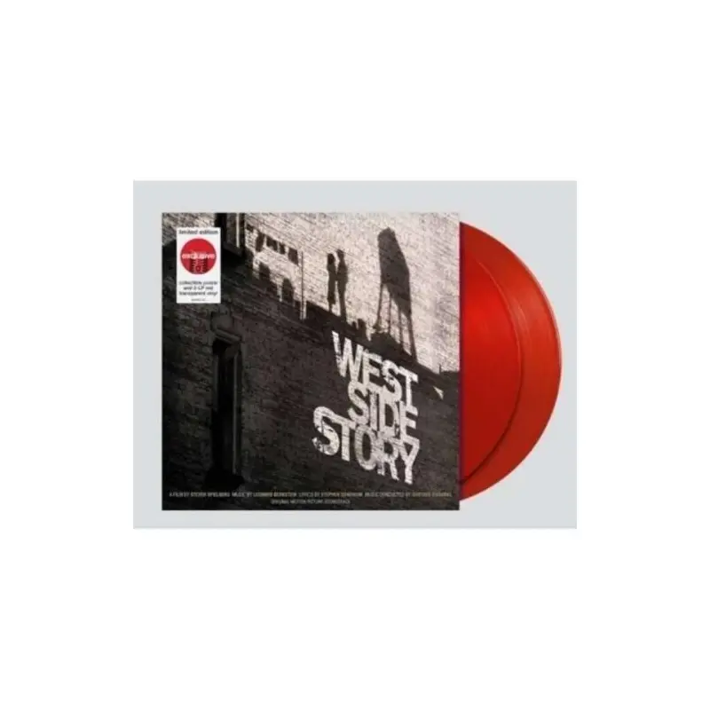 West Side Story (Original Soundtrack) - Red Colored Vinyl with Poster - Vinyl LP (Red)