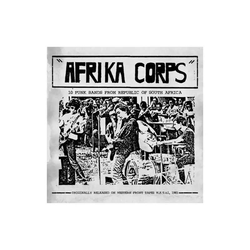 Afrika Corps: 10 Punk Bands From Republic Of South Africa - Vinyl LP