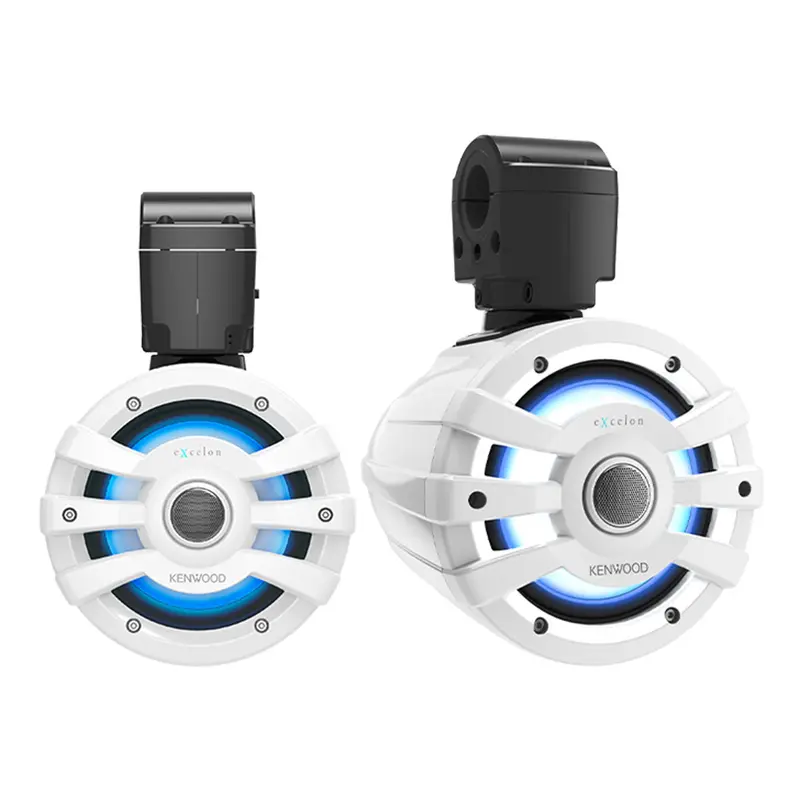 Kenwood XM65TWL 6.5 2 Way Marine & Powersports Tower Speakers - Pair (White)
