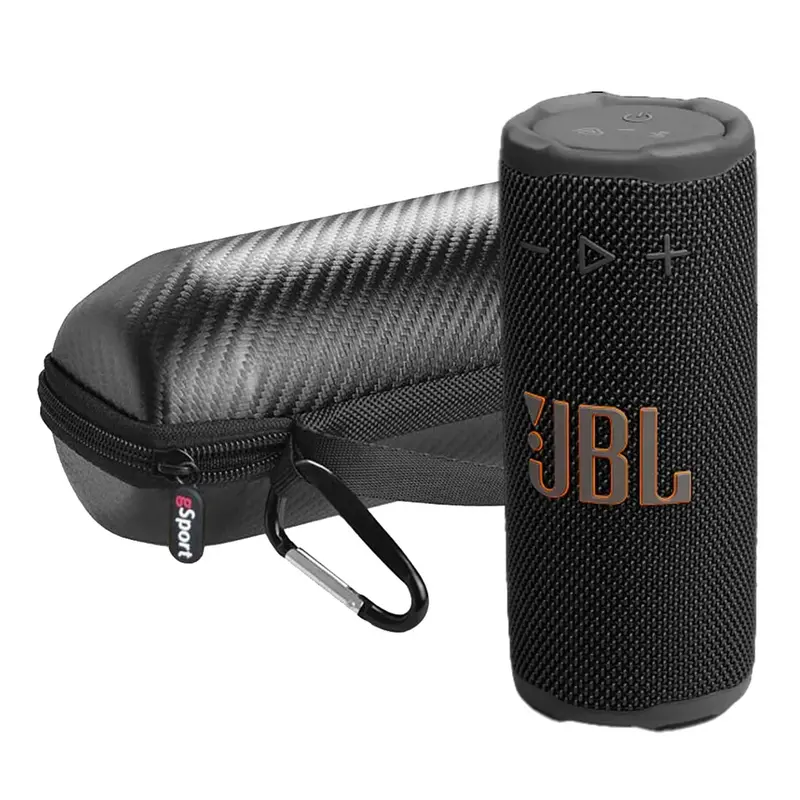 JBL Grip Compact Portable Bluetooth Speaker Bundle with gSport Case (Black)