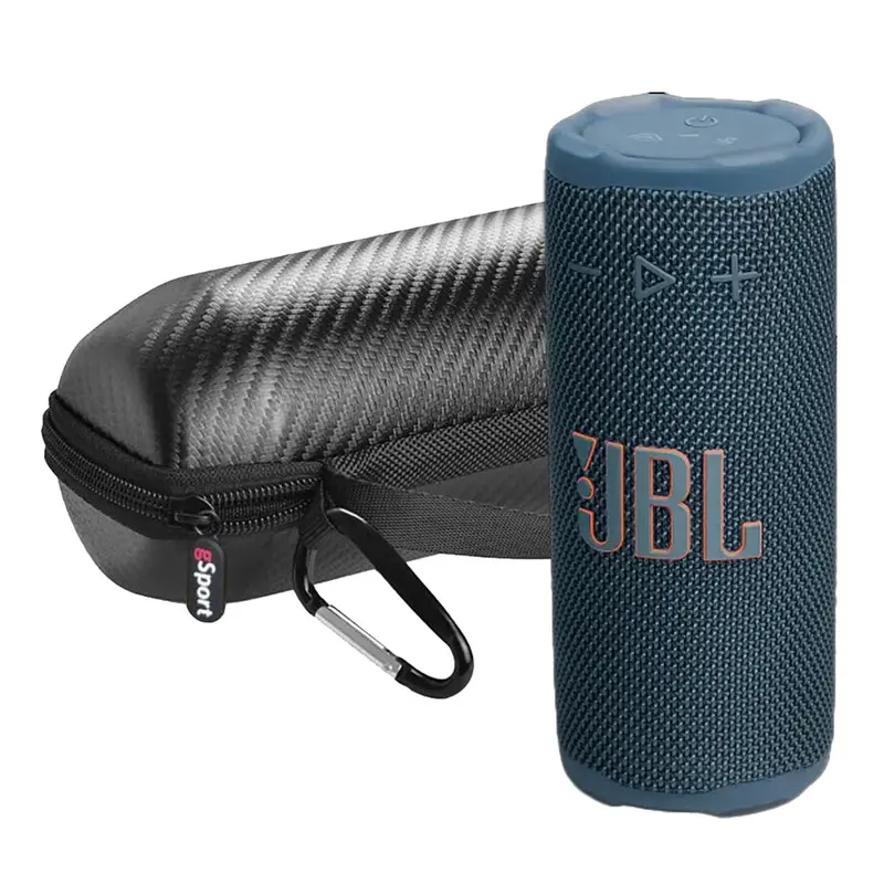 JBL Grip Compact Portable Bluetooth Speaker Bundle with gSport Case (Blue)