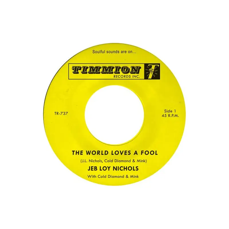 The World Loves a Fool/Not There Yet - 7-Inch Single