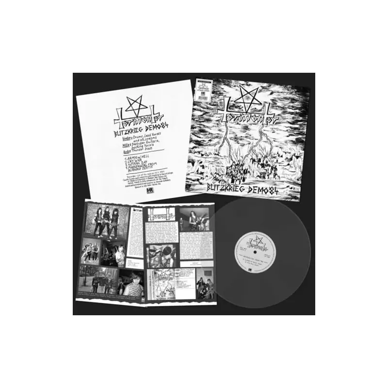 Blitzkrieg Demo '84 - Trans Ultra Clear - Vinyl LP