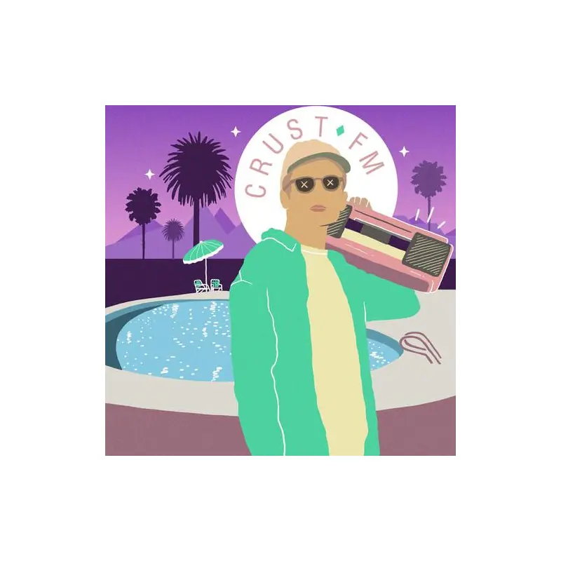 Crust Fm - Translucent Blue - Vinyl LP