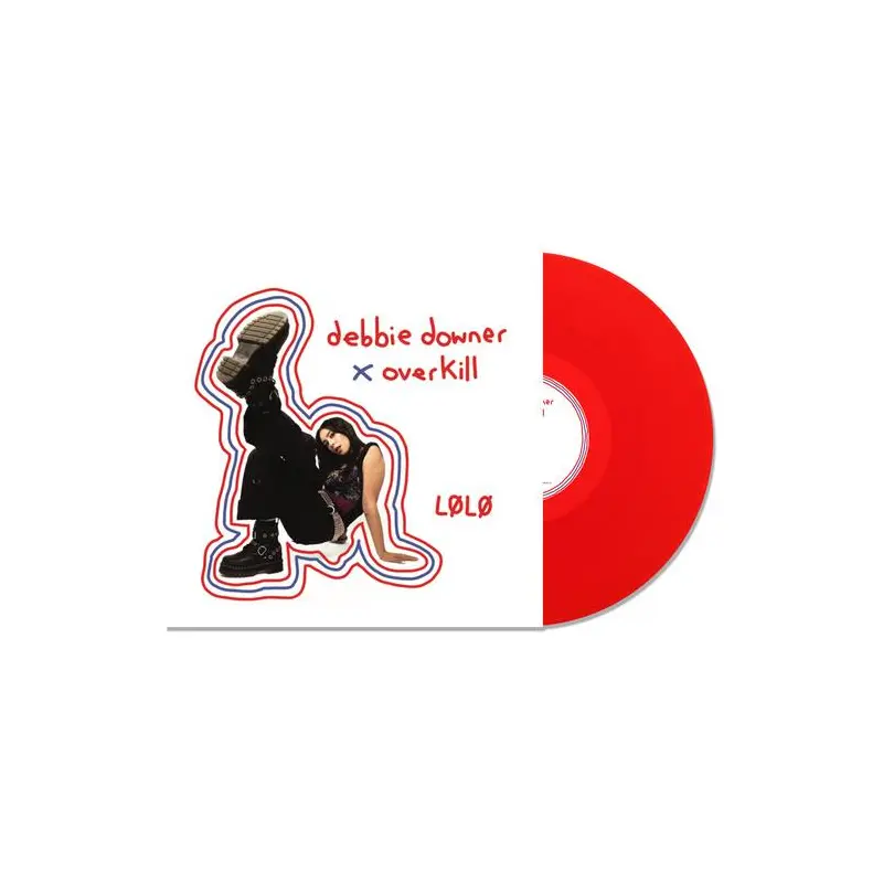 Debbie Downer / Overkill - Transparent Red - Vinyl LP (Red)