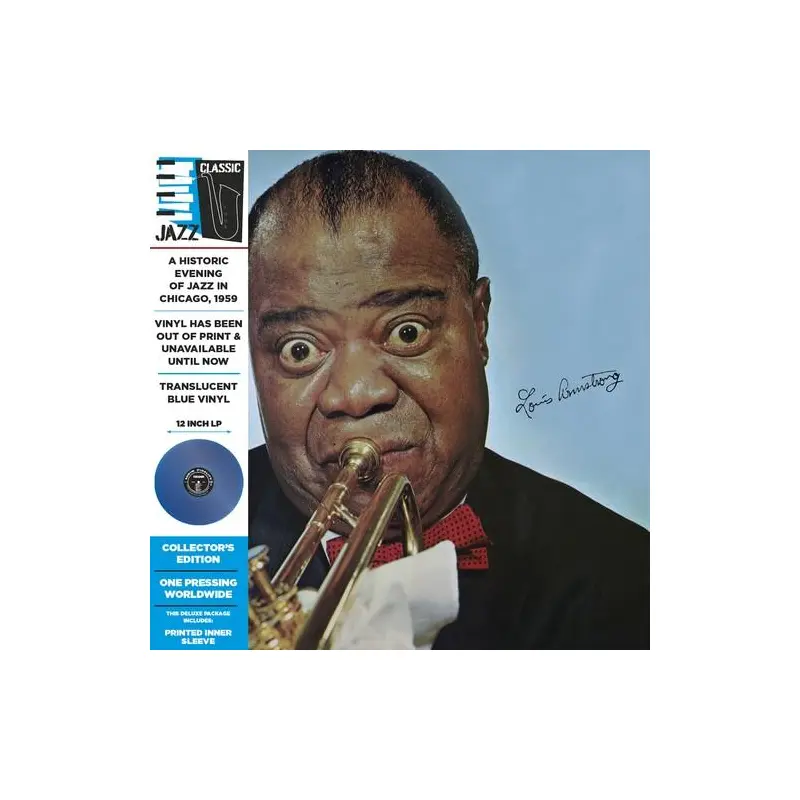 The Definitive Album by Louis Armstrong - Blue - Deluxe Edition Vinyl LP (Blue)