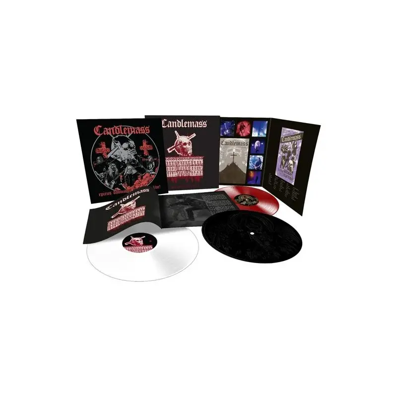 Tritonus Nights - 3LP Red, White & Black Etched Vinyl Boxset - Vinyl LP (Red/White/Black)