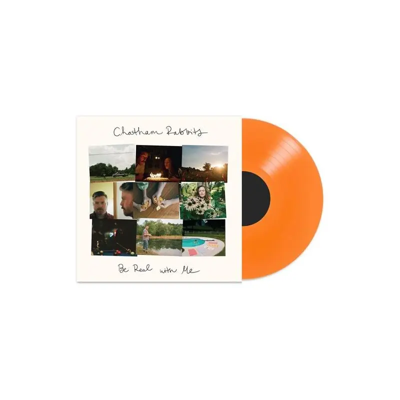 Be Real with Me - Transparent Orange - Vinyl LP