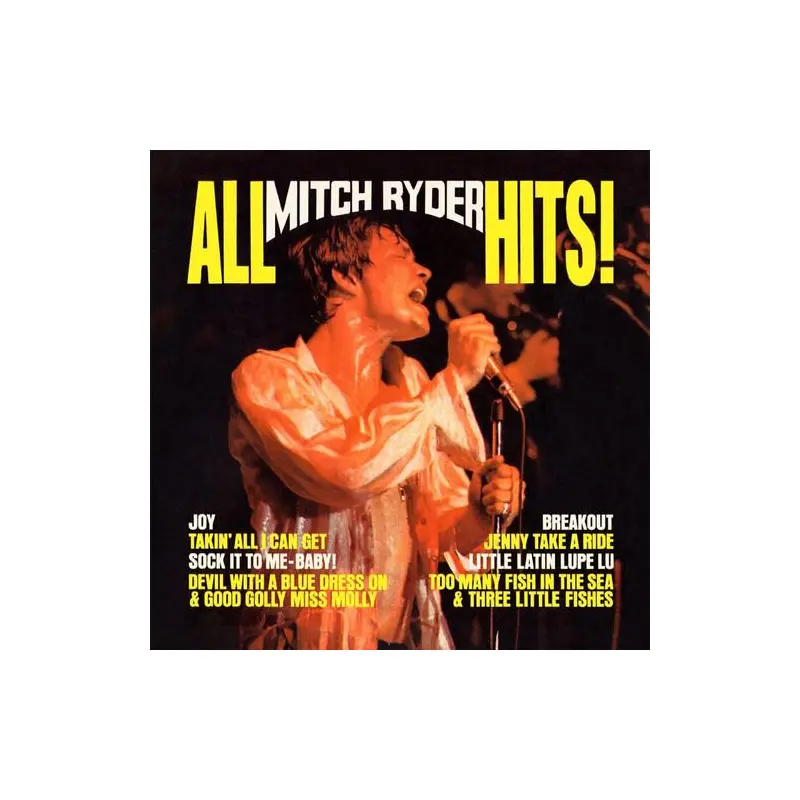 All Mitch Ryder Hits - Original New Voice Recordings - Limited Edition Vinyl LP 180 Gram