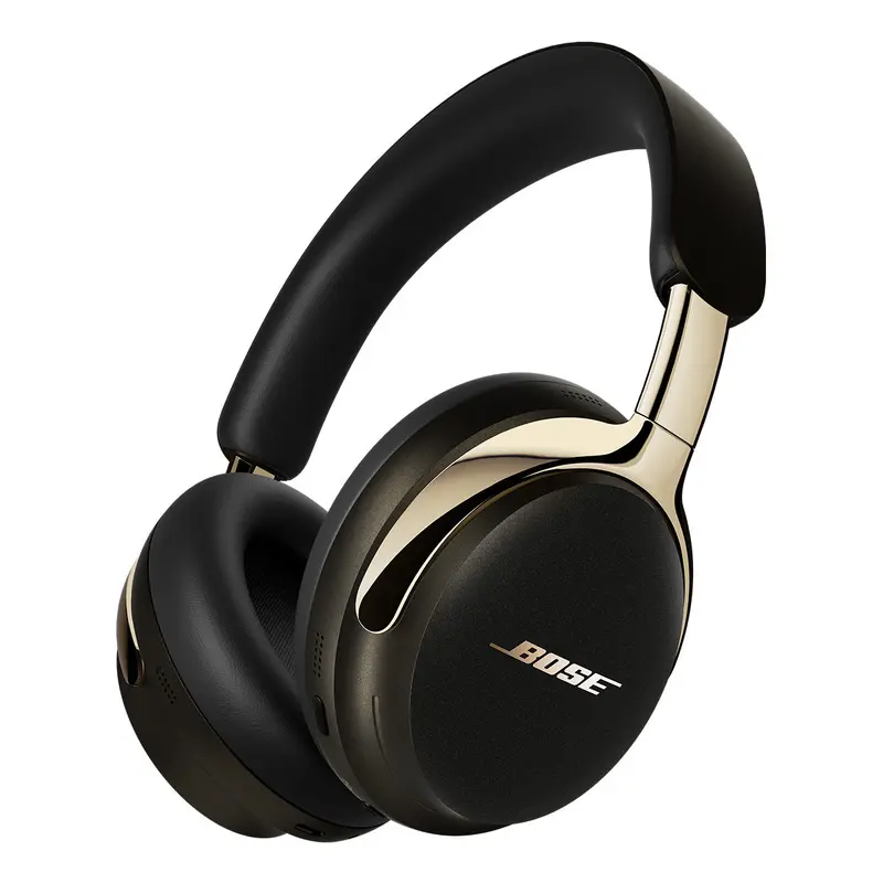 Bose QuietComfort Ultra Wireless Noise Cancelling Headphones (2nd Gen, Gold)