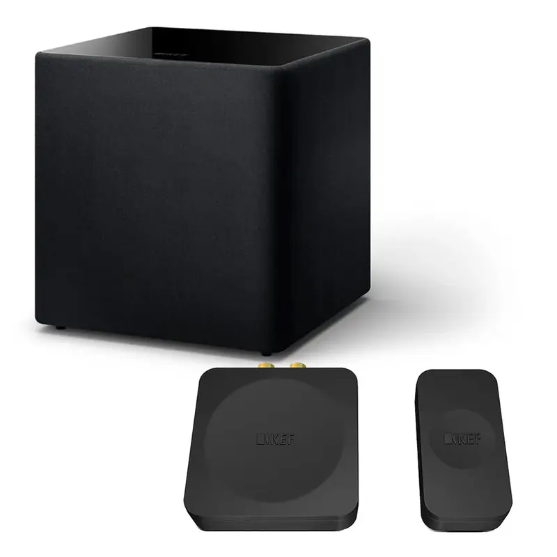 KEF Kube 15 MIE Subwoofer Bundle with KW1 Wireless Subwoofer Adapter Kit