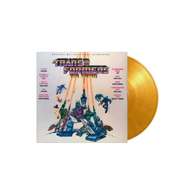 Transformers: The Movie (Original Soundtrack) - Limited 180-Gram 'Unicron' Marbled Colored Vinyl - Limited Edition Vinyl LP 180 Gram