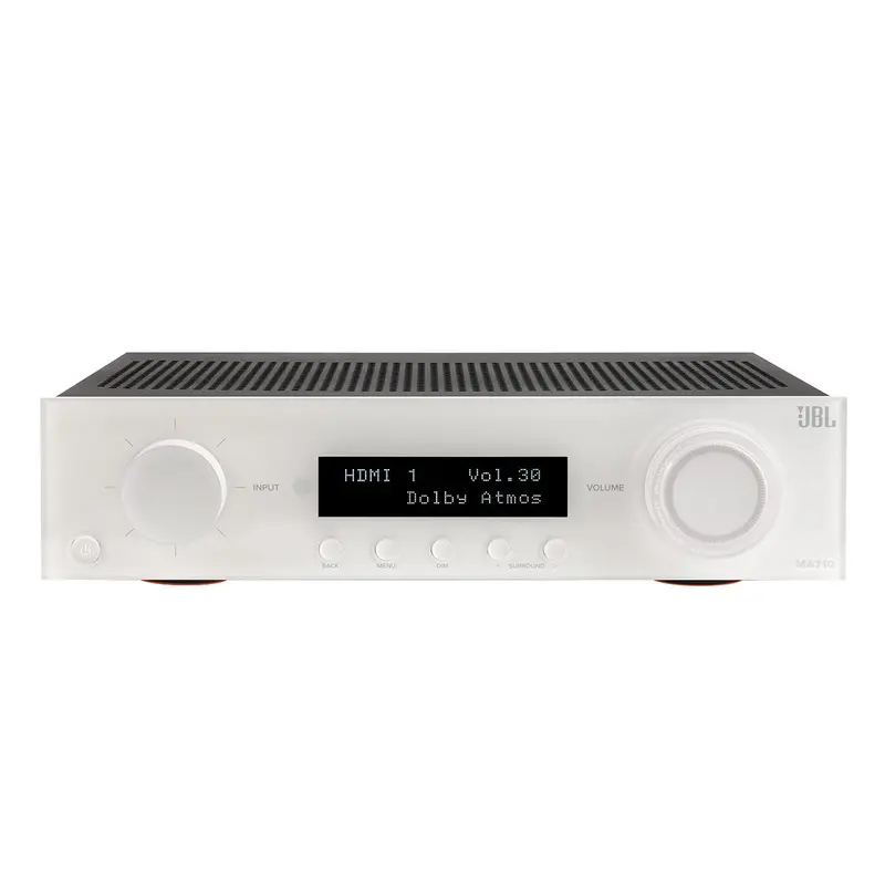 JBL MA710 7.2-Channel 8K AV Receiver (White)