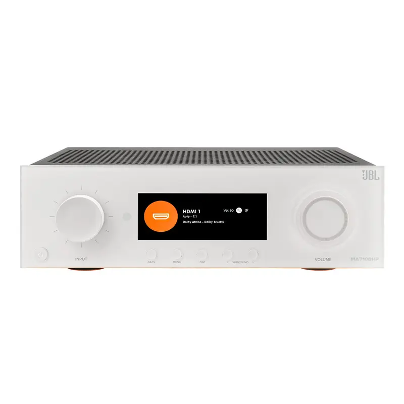 JBL MA7100HP 7.2-Channel 8K AV Receiver (White)