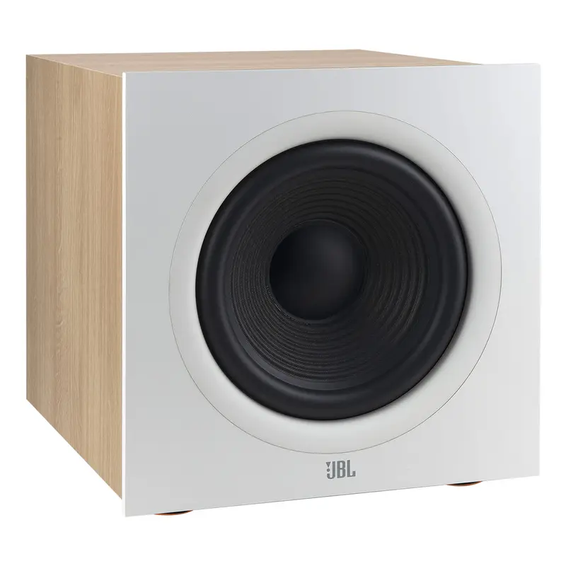 JBL Stage 2 200P 300 Watt 10 Inch Powered Subwoofer (Latte)