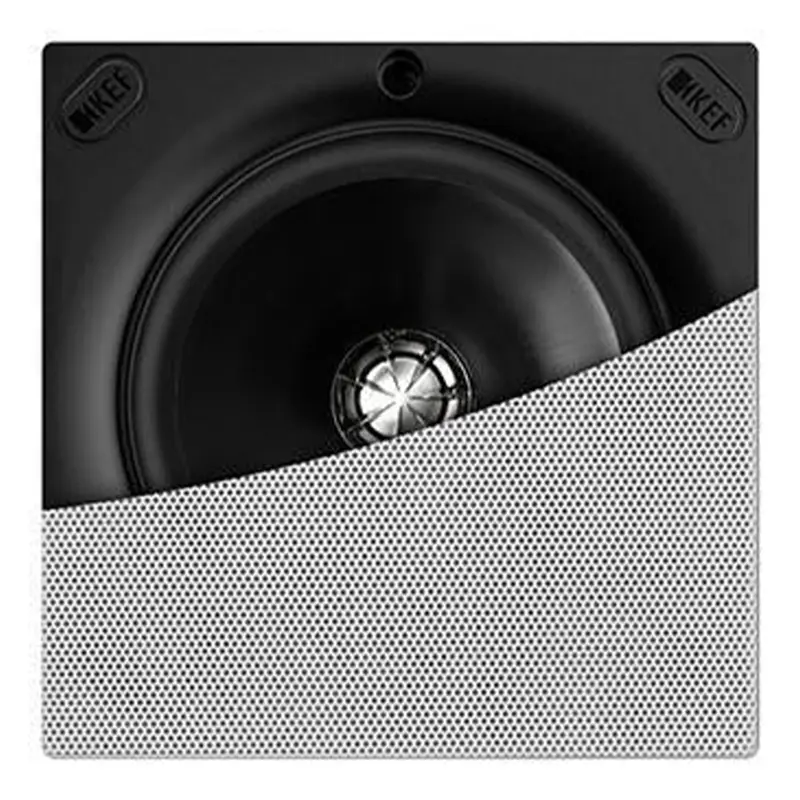 KEF Ci130QSfl 5.25" Square Flush Mounted In-Ceiling Speaker