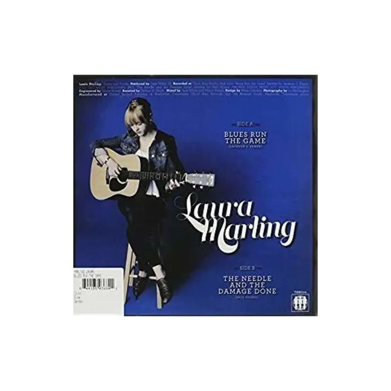 Blues Run The Game/The Needle and The Damage Done - 7-Inch Single