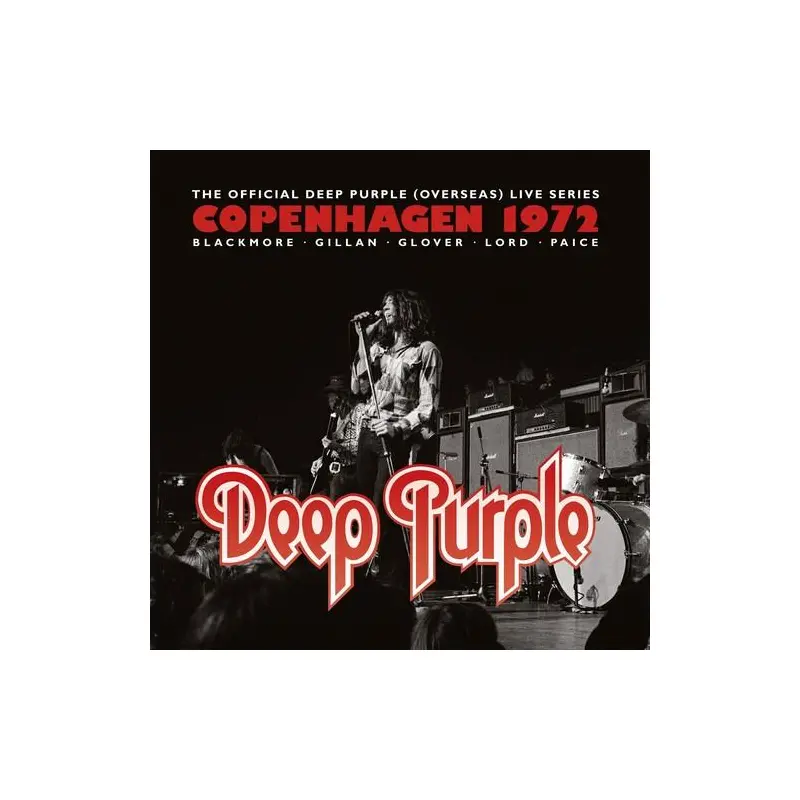Deep Purple : Live In Copenhagen 1972 (Red 3LP) - Vinyl LP