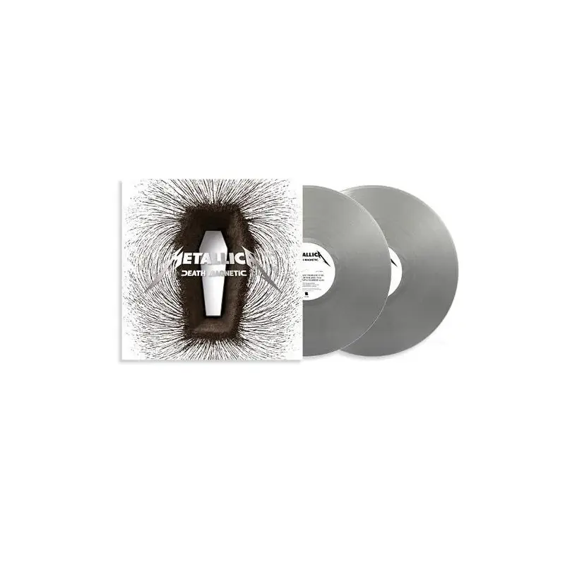 Death Magnetic - 'magnetic Silver' Colored Vinyl - Vinyl LP (Silver)