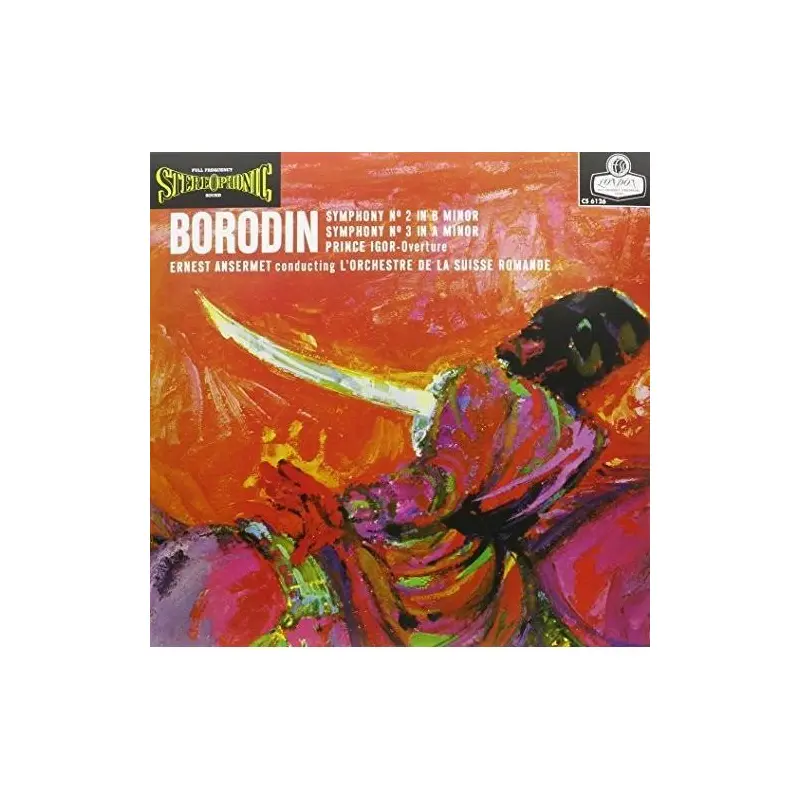 Borodin Symphonies Nos. 2 & 3 - Limited Edition Vinyl LP 180 Gram