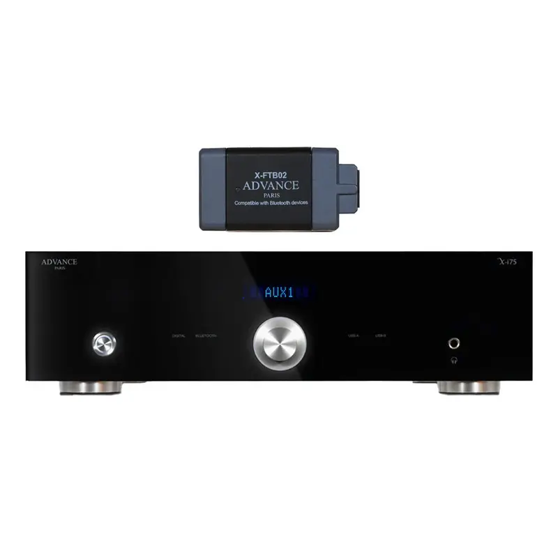 Advance Paris X-i75 Integrated Amplifier Bundle with X-FTB02 aptX HD Bluetooth Receiver