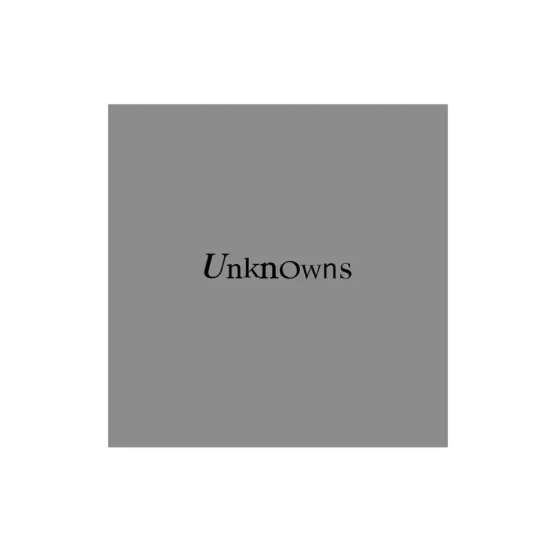 Unknowns - Vinyl LP