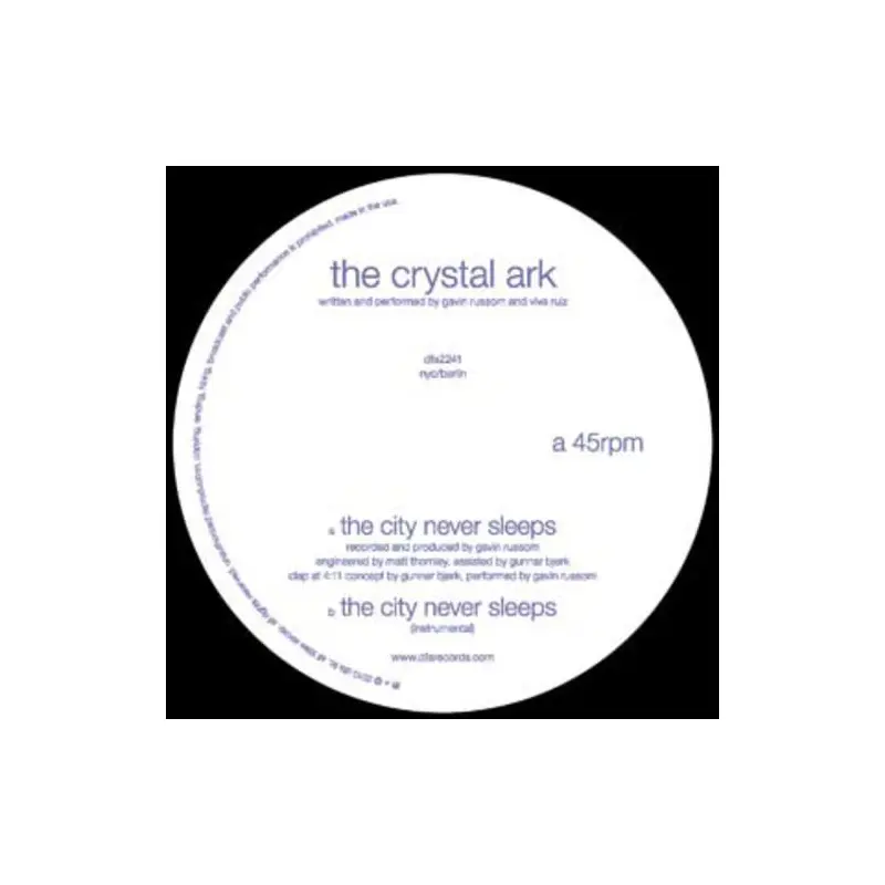 The City Never Sleeps - Vinyl LP