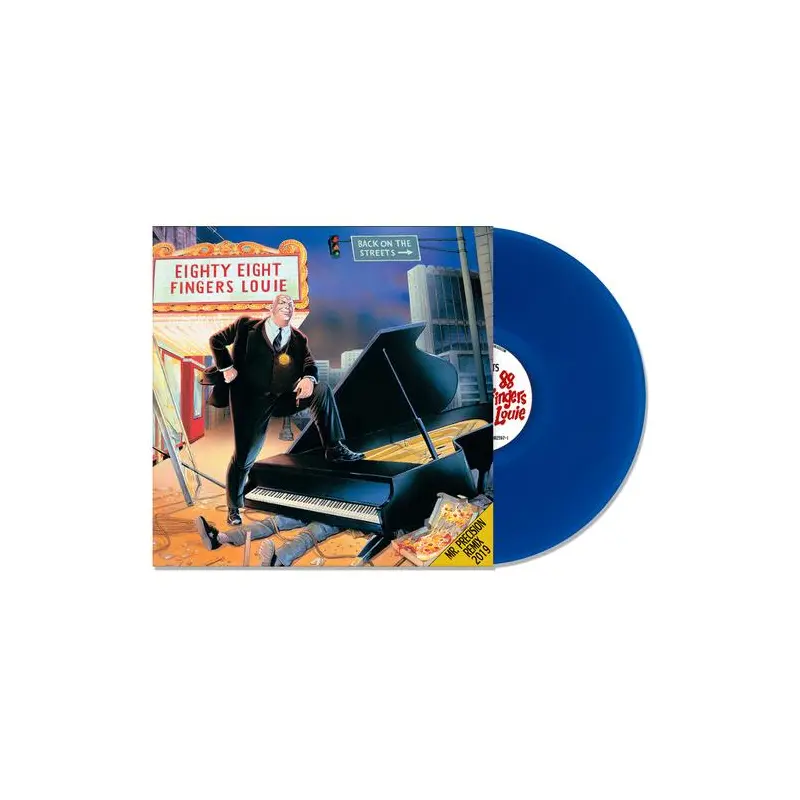 Back on the Streets (Remixed and Remastered) - Blue - Vinyl LP