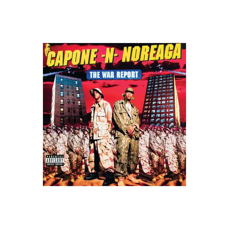 The War Report (Clear Vinyl with Red & Blue Splatter Vinyl) - Vinyl LP