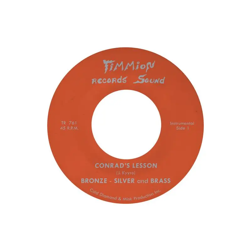 Conrad's Lesson - Transparent Red - 7-Inch Single