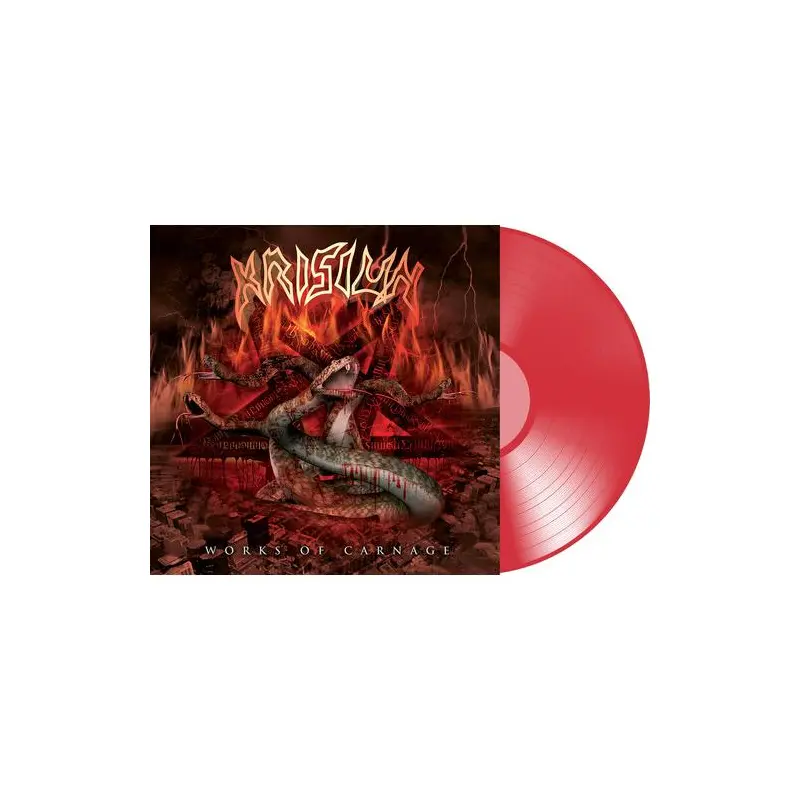 Works of Carnage - Transparent Red - Limited Edition Vinyl LP