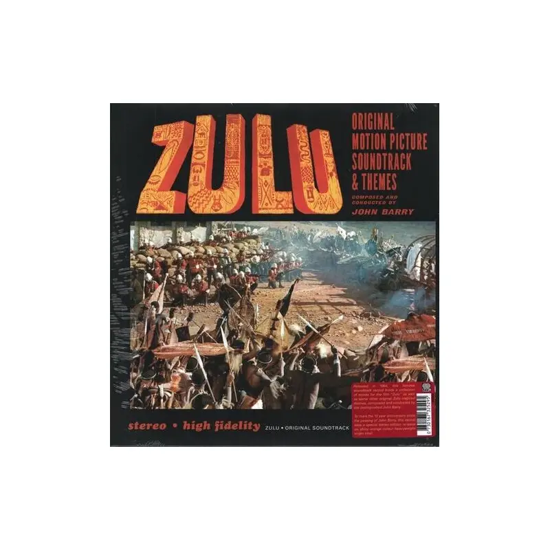 Zulu (Original Soundtrack) - Vinyl LP 180 Gram (Orange)