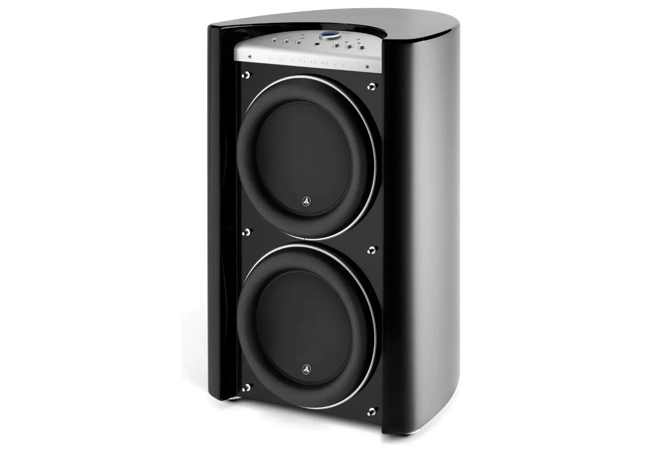 JL Audio Gotham G213V2-GLOSS Dual 13.5 Inch Powered Subwoofer Black Gloss