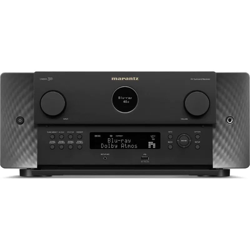 Marantz Cinema 30 11.4 Channel Reference 8K A/V Receiver with Dolby Atmos and Built-In Streaming