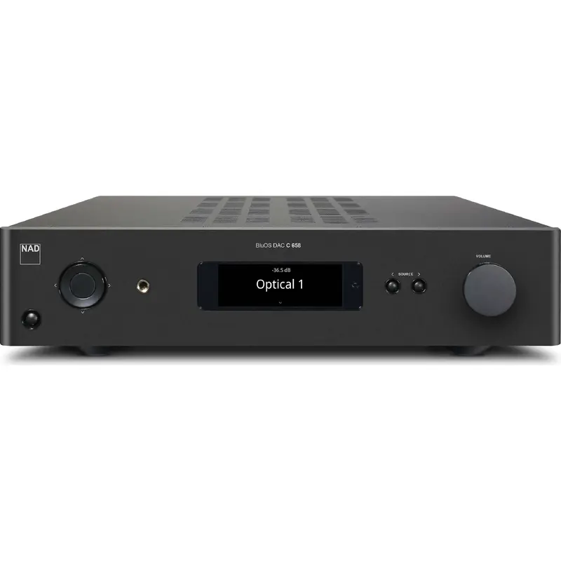 NAD Electronics C 658 BluOS Streaming DAC/Preamplifier Open Box