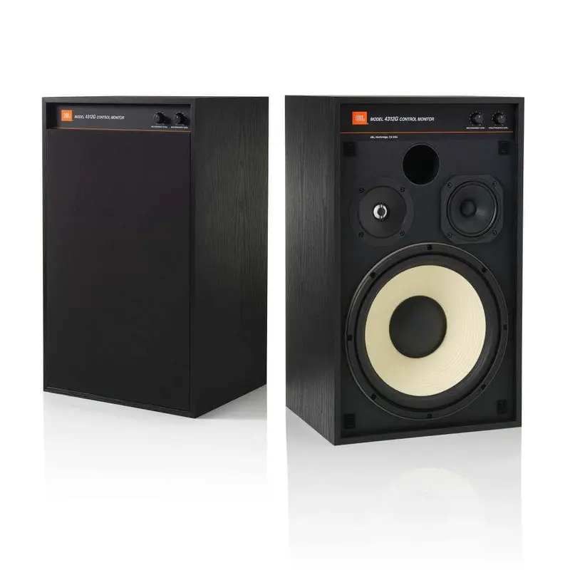 JBL 4312G Classic 3-Way 12" Studio Monitor Bookshelf Loudspeakers (Pair)