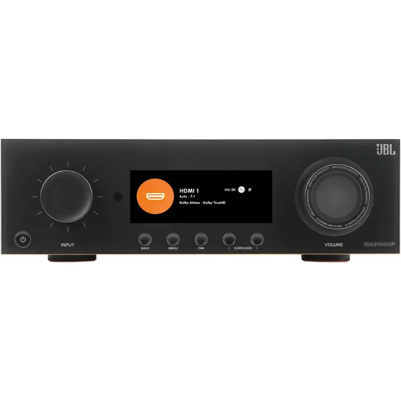 JBL MA9100HP 9.2-Channel 8K A/V Receiver with Wi-Fi, Bluetooth, Apple AirPlay 2, Google Cast, and Dolby Atmos