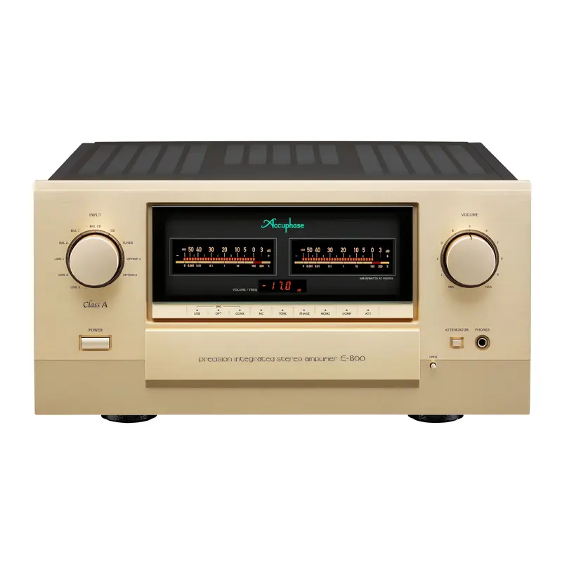 Accuphase E-800 Class A Precision Integrated Stereo Amplifier Store Demo