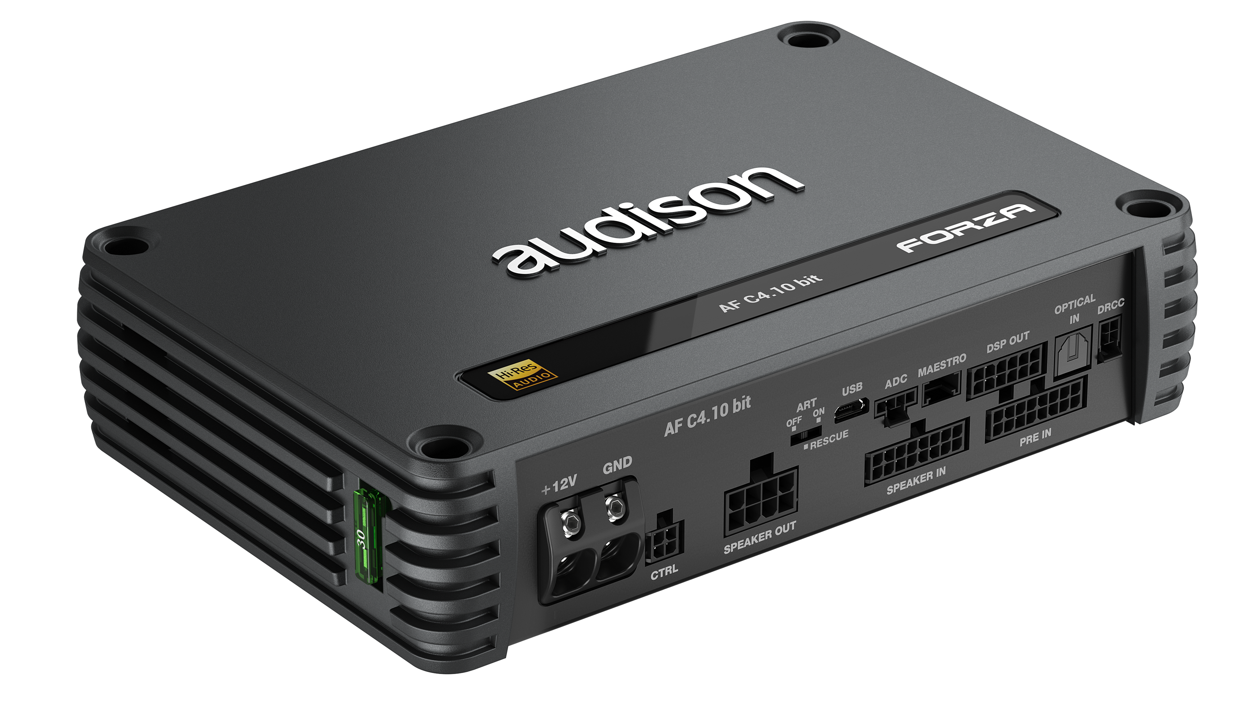 Audison AF C4.10 bit Forza Series 4 Channel Amplifier with 10 Channels DSP