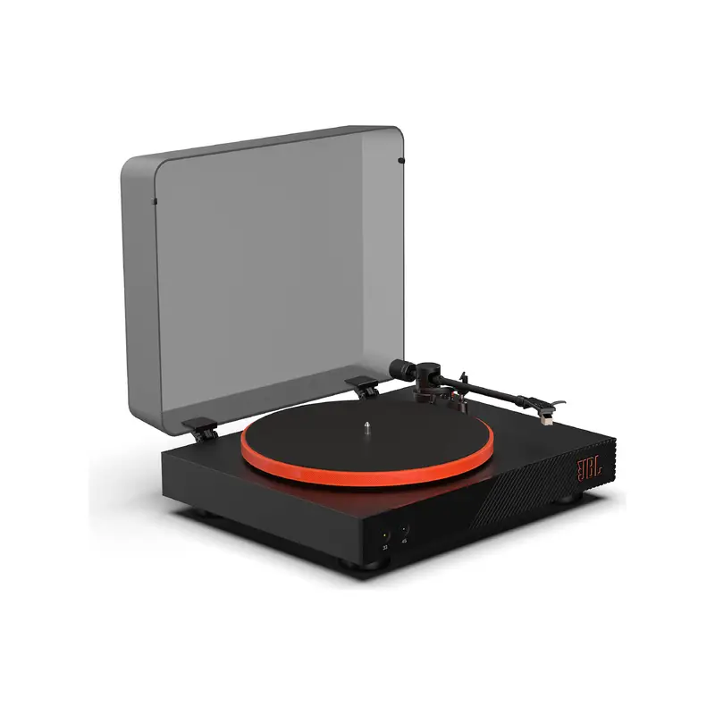 JBL Spinner BT Semi-Automatic Turntable with Pre-Mounted Cartridge, Phono Preamp, and Bluetooth Open Box