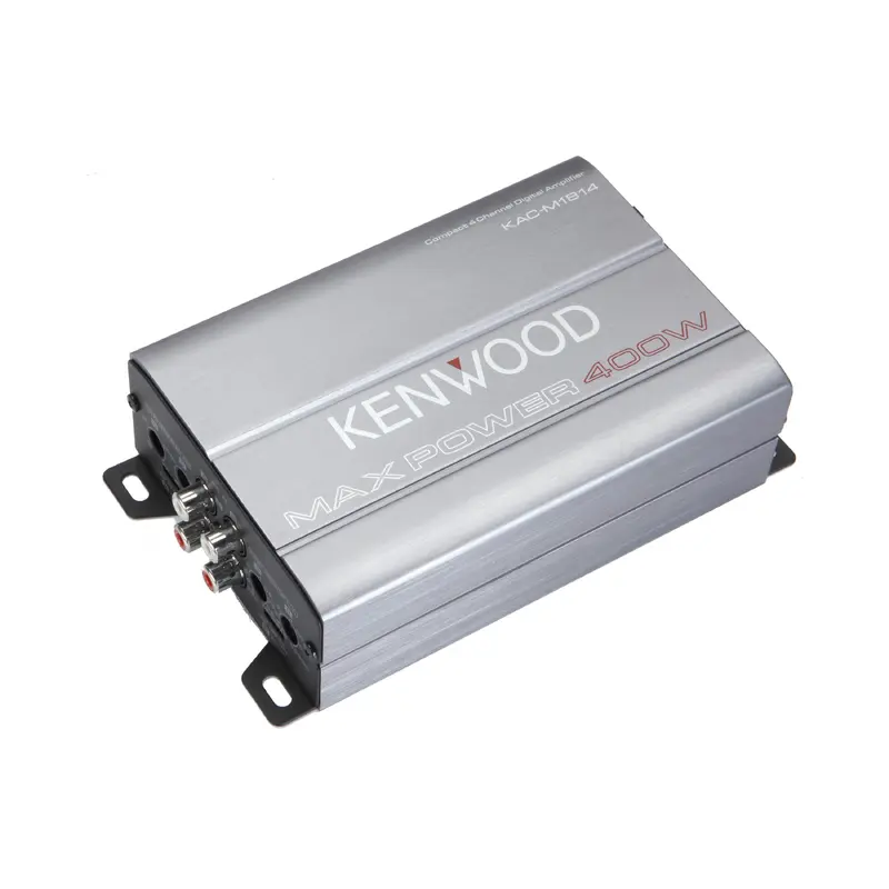 Kenwood KAC-M1814 Compact Marine & Motorsports 4 Channel Amplifier