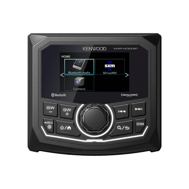 Kenwood KMR-M300BT Marine and Motorsports Digital Media Receiver with Built-in Bluetooth
