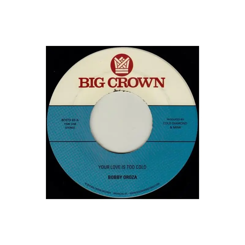 Your Love Is Too Cold / Deja Vu - 7-Inch Single