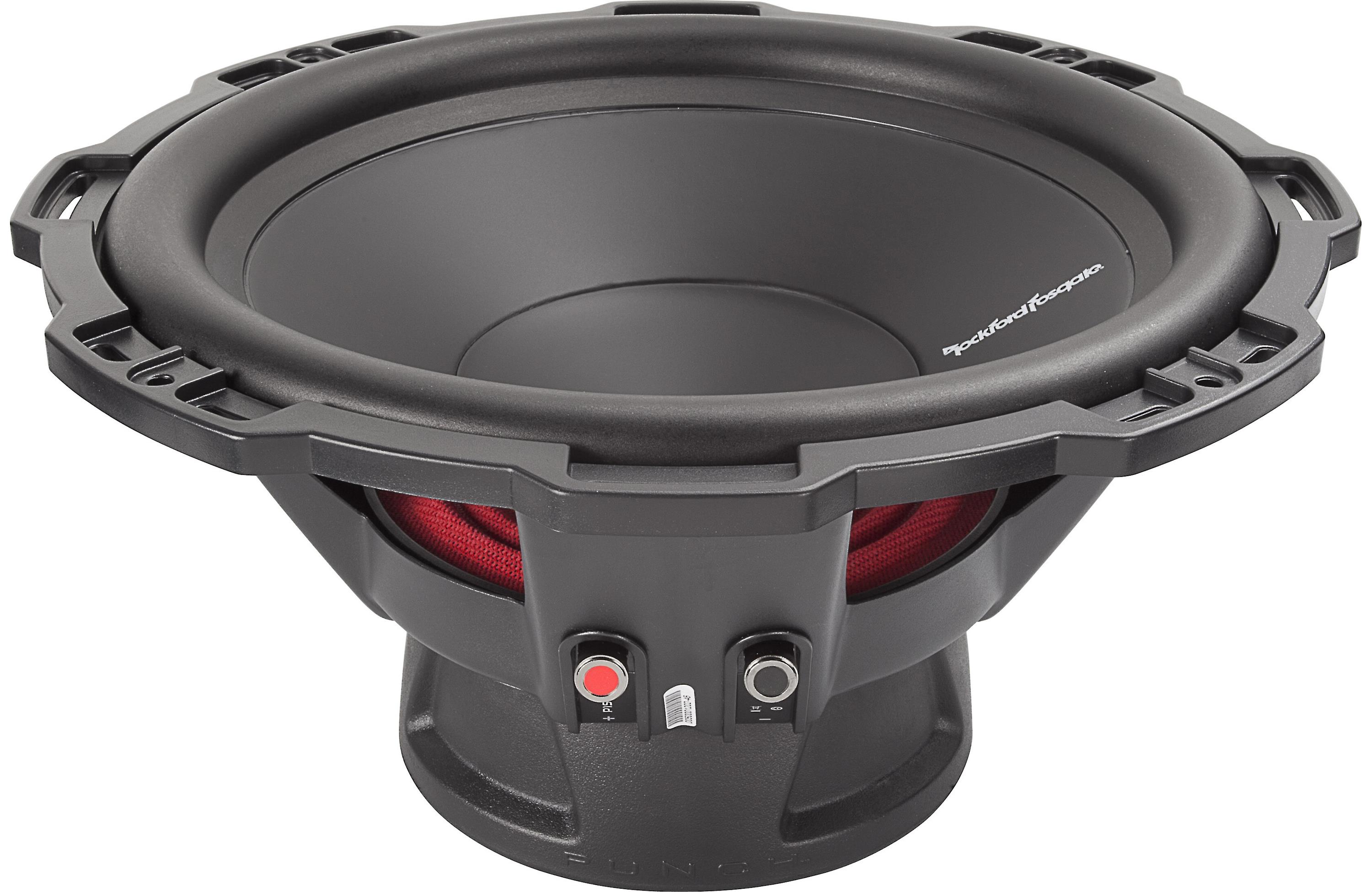 Rockford Fosgate P1S4-12 Punch P1 12" SVC 4 Ohm Subwoofer