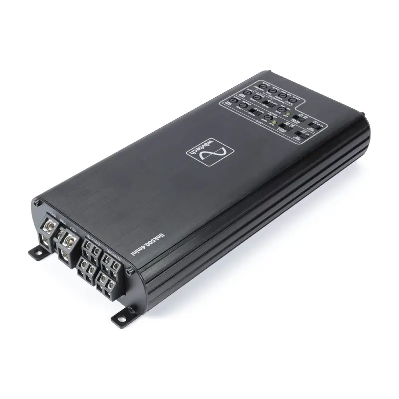 Wavtech link500.4mini Compact 500 Watt 4 Channel Amplifier