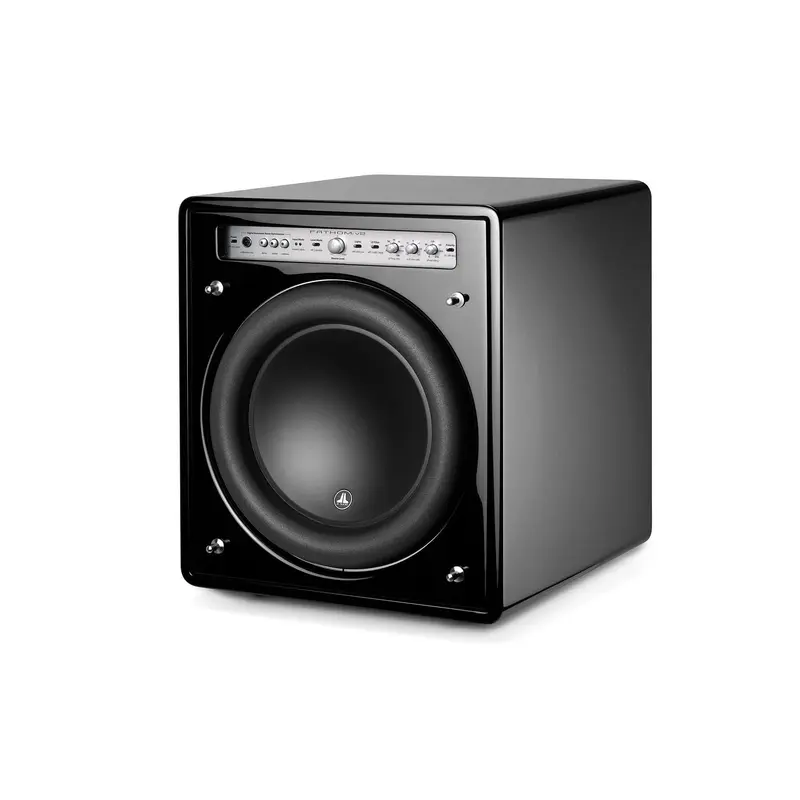 JL Audio Fathom F112V2 12 Inch Powered Subwoofer Black Gloss