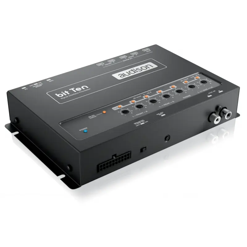 Audison Bit Ten Signal Interface Processor with 4 Channels In and 5 Out