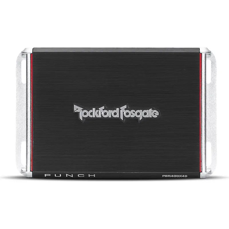 Rockford Fosgate PBR400X4D Punch 400 Watt Full Range 4 Channel Amplifier