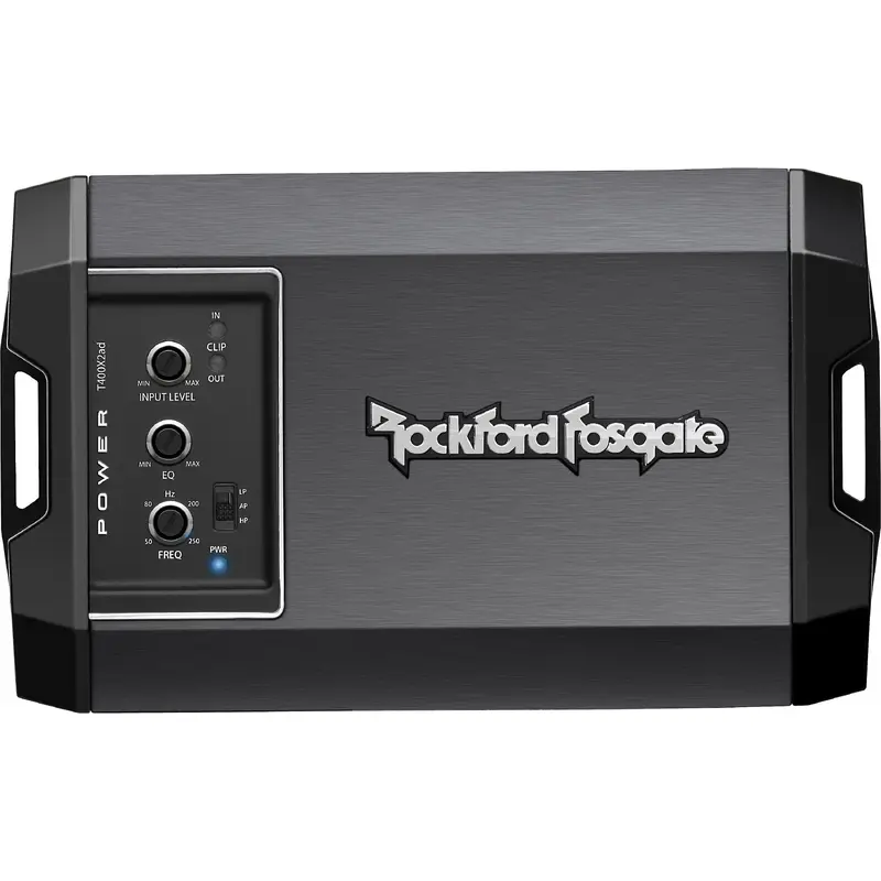 Rockford Fosgate T400X2AD Power 400 Watt Class-AD 2 Channel Amplifier